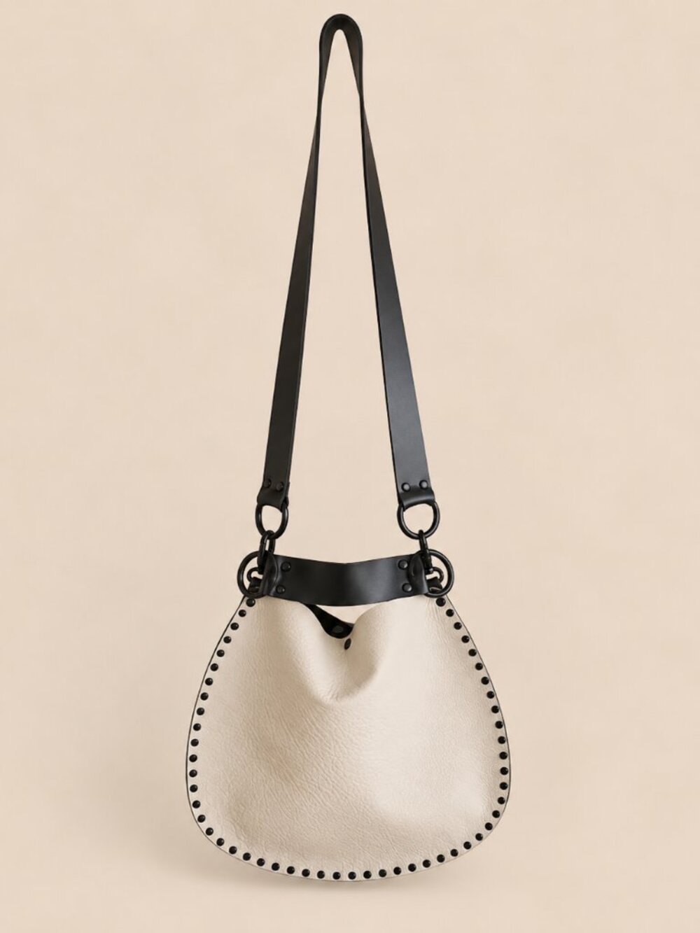 Rebellion Bag by Stephanie Wheat Medium X-Body | Fog + Black | Two-Toned - Picture 3 of 7
